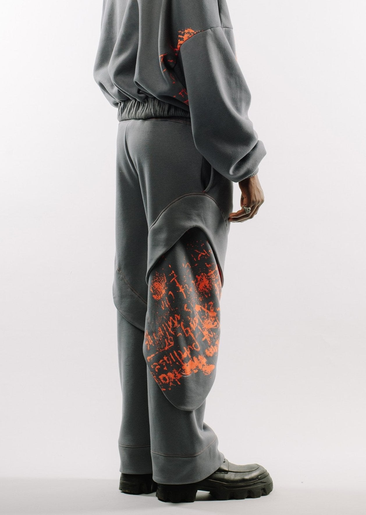 Printed Track Pants